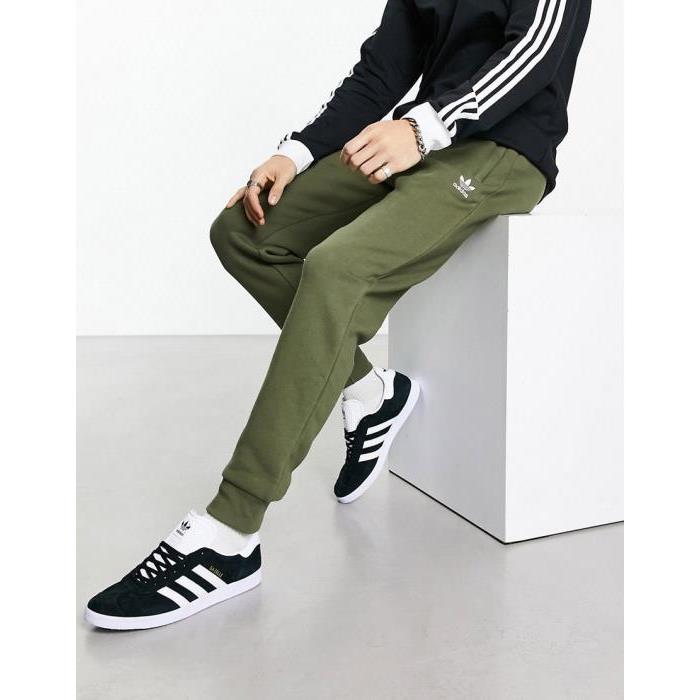 Adidas Originals 아디다스 오리지널 에센셜 스웨트팬츠 in 카키 KHAKI 203894562울랄라 편집샵