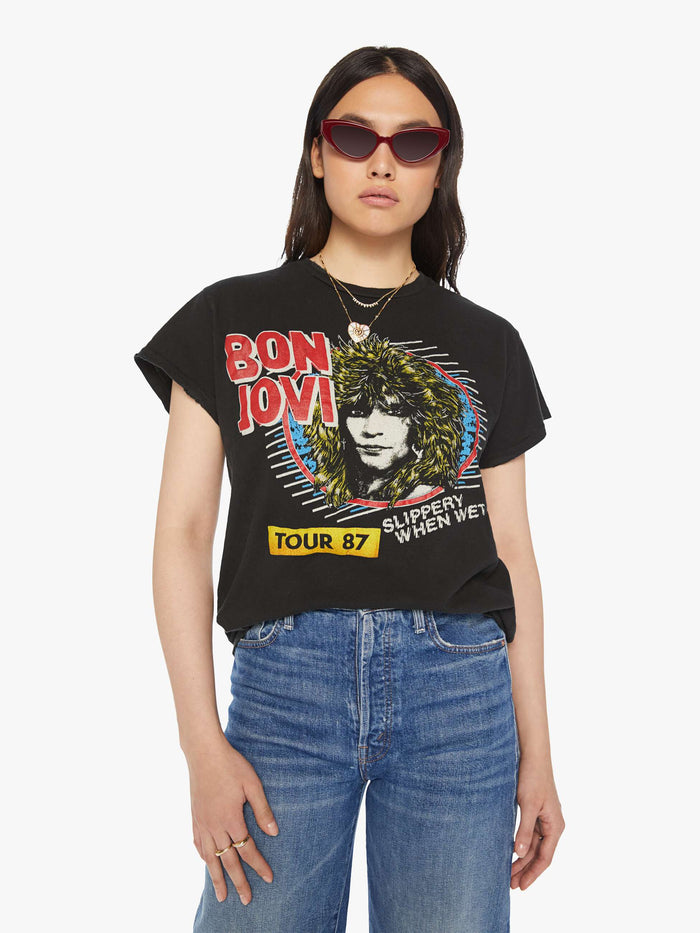 마더진 MOTHER Bon Jovi 티셔츠 여성울랄라 편집샵