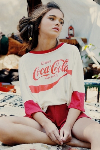 [Wildfox Couture:와일드폭스] 코카콜라 티셔츠 (2가지색상)울랄라 편집샵