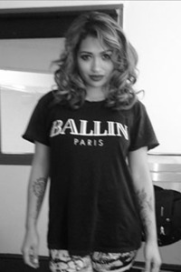 [Alex &amp; Chloe] Ballin in Paris 반팔 티셔츠 (7가지색상)울랄라 편집샵