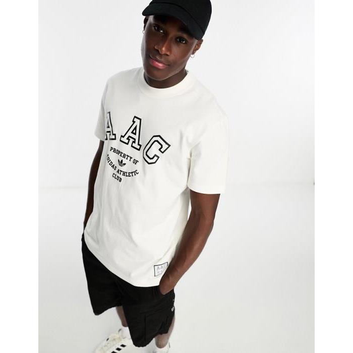 Adidas Originals 아디다스 오리지널 Rifta hack 티셔츠 in 오프 화이트 CREAM 204598476울랄라 편집샵