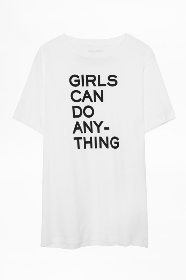 [Zadig &amp; Voltaire] Girls Can Do Anything 티셔츠울랄라 편집샵